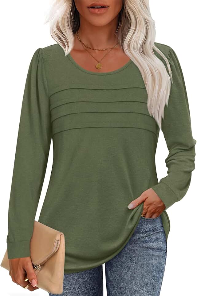 Women's Long Sleeve Fall Casual Blouse