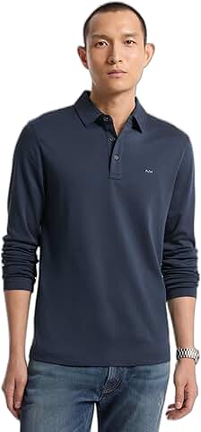 Men's Long Sleeve Sleek Polo
