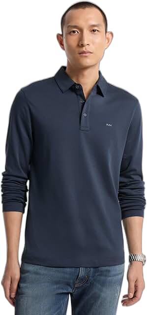 Men's Long Sleeve Sleek Polo