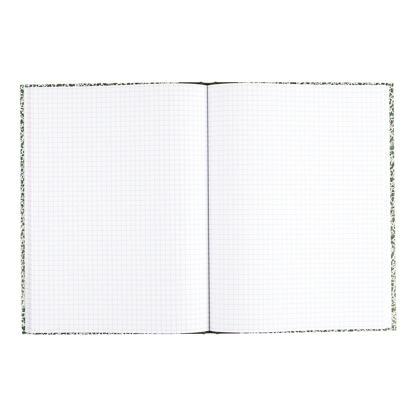 Green marble lab book, 5x5 quad, 60 sheets