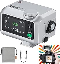 Silver Pocket TTL Flash with Touchscreen and Wireless