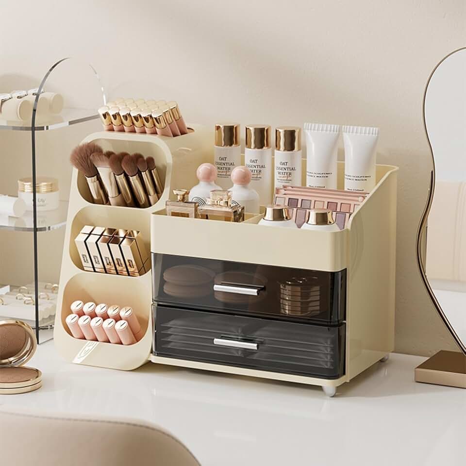 Spacious Makeup Organizer with Drawers