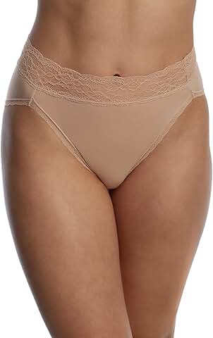 Women's Lace Trim French Cut Brief