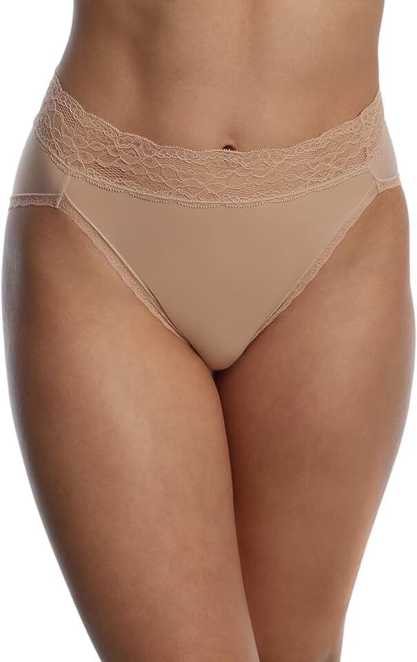 Women's Lace Trim French Cut Brief