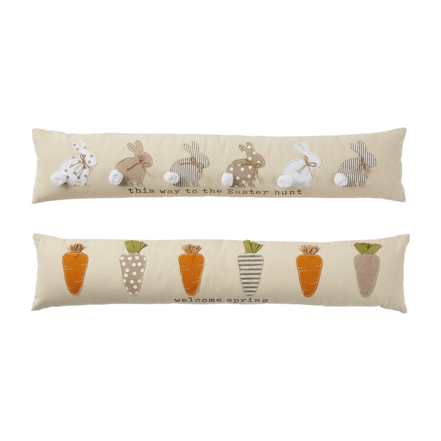 Applique Pillows, Carrot