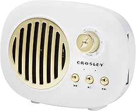 Portable White Bluetooth Speaker