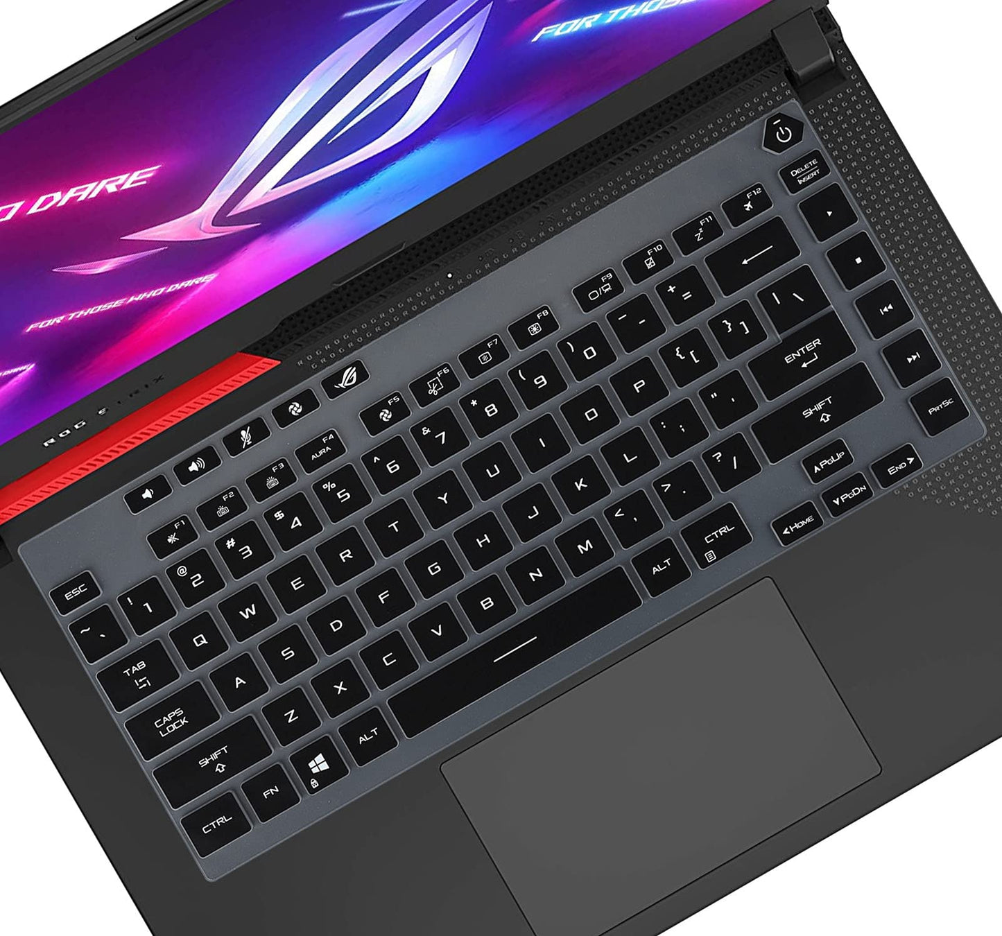 Black Keyboard Cover for 15.6" Gaming Laptop