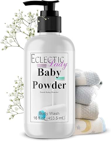 Baby Powder Scent Body Wash and Bubble Bath