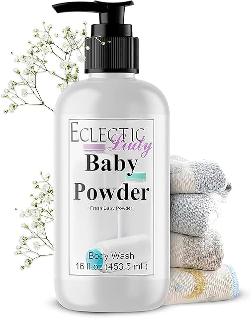 Baby Powder Scent Body Wash and Bubble Bath