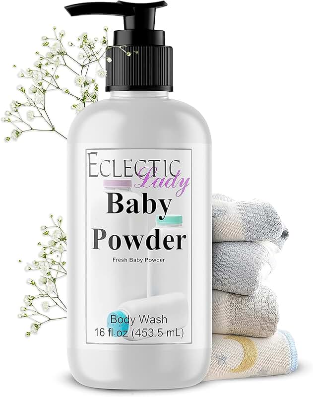 Baby Powder Scent Body Wash and Bubble Bath