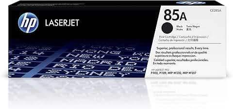 Black toner cartridge for laser printers
