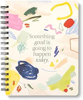 Spiral Notebook with 192 Lined Pages