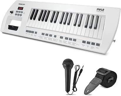 37-Key Portable Electronic Piano with Built-in Speakers
