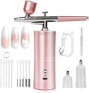 Salon-Grade Airbrush Kit for Nail Art at Home