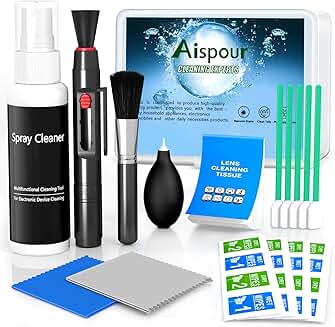 10-in-1 Camera Lens Cleaning Kit with Pen and Brush