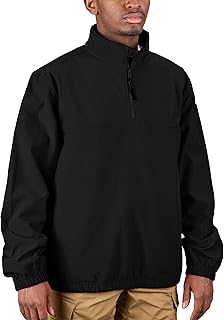 Unisex Adult Quarter Zip Soft Shell Work Shirt