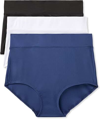 Women's Microfiber Briefs, 3-Pack