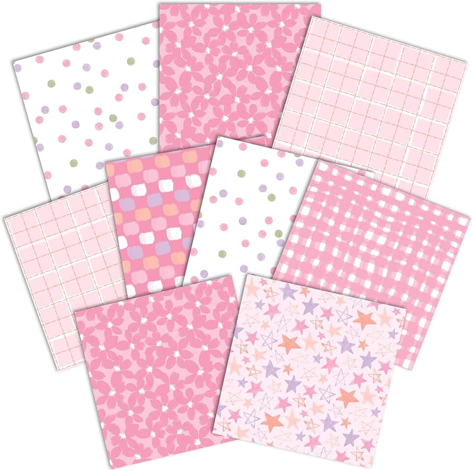 12x12 Decorative Double-Sided Paper Pack for Scrapbooking