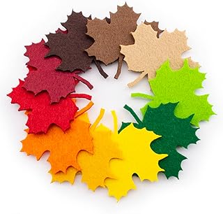 Summer-Ray 100 Felt Maple Leaf Embellishments