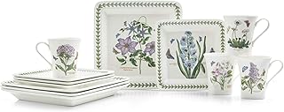 12-Piece Floral Porcelain Dinnerware Set