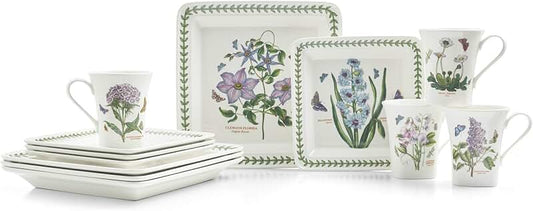 Large Rustic White Serving Trays Set of 2