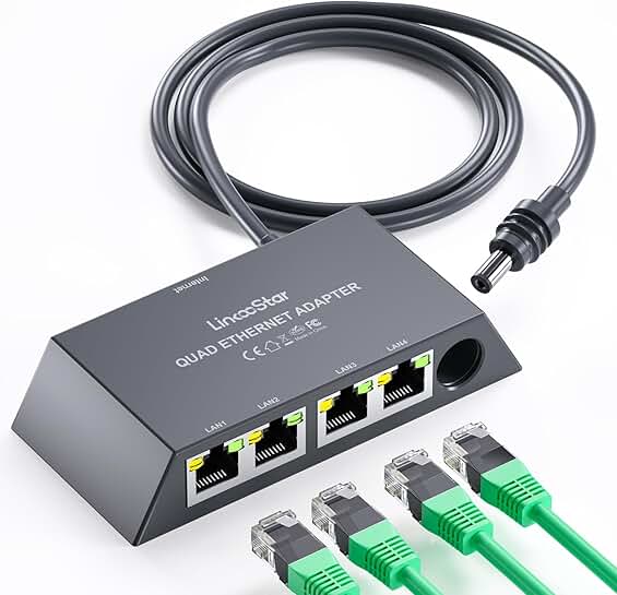 Multi Ports Ethernet Adapter for External Network