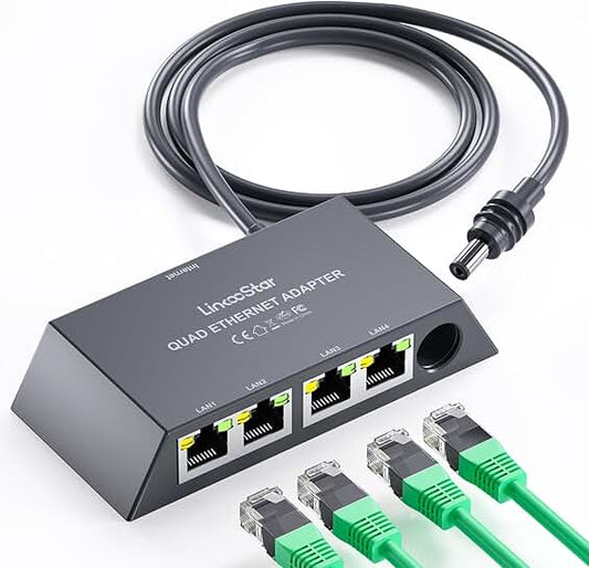 Multi Ports Ethernet Adapter for External Network