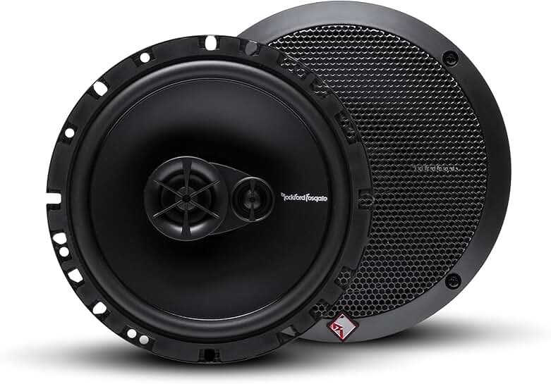 Pair of 6.5-inch 3-way full-range coaxial speakers