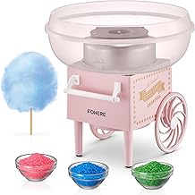 Cotton Candy Machine for Kids with Cones and Scoop
