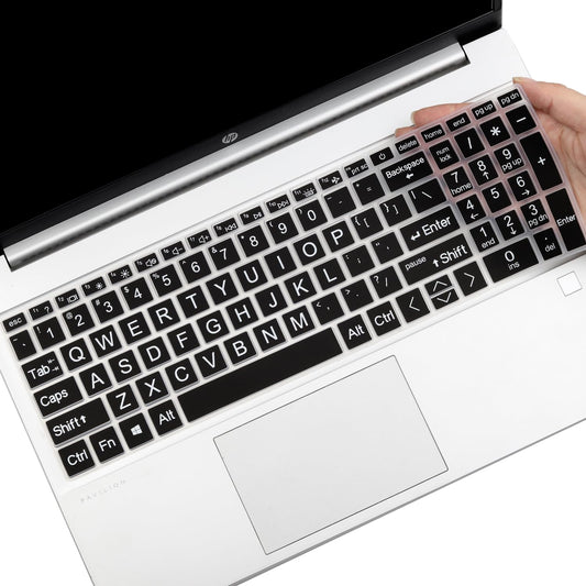 Large Letter Keyboard Cover for 17.3 and 15-inch Laptops