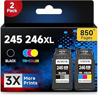 Black ink cartridge replacement for compatible printers