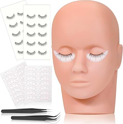 Lash Practice Mannequin Head for Beginners