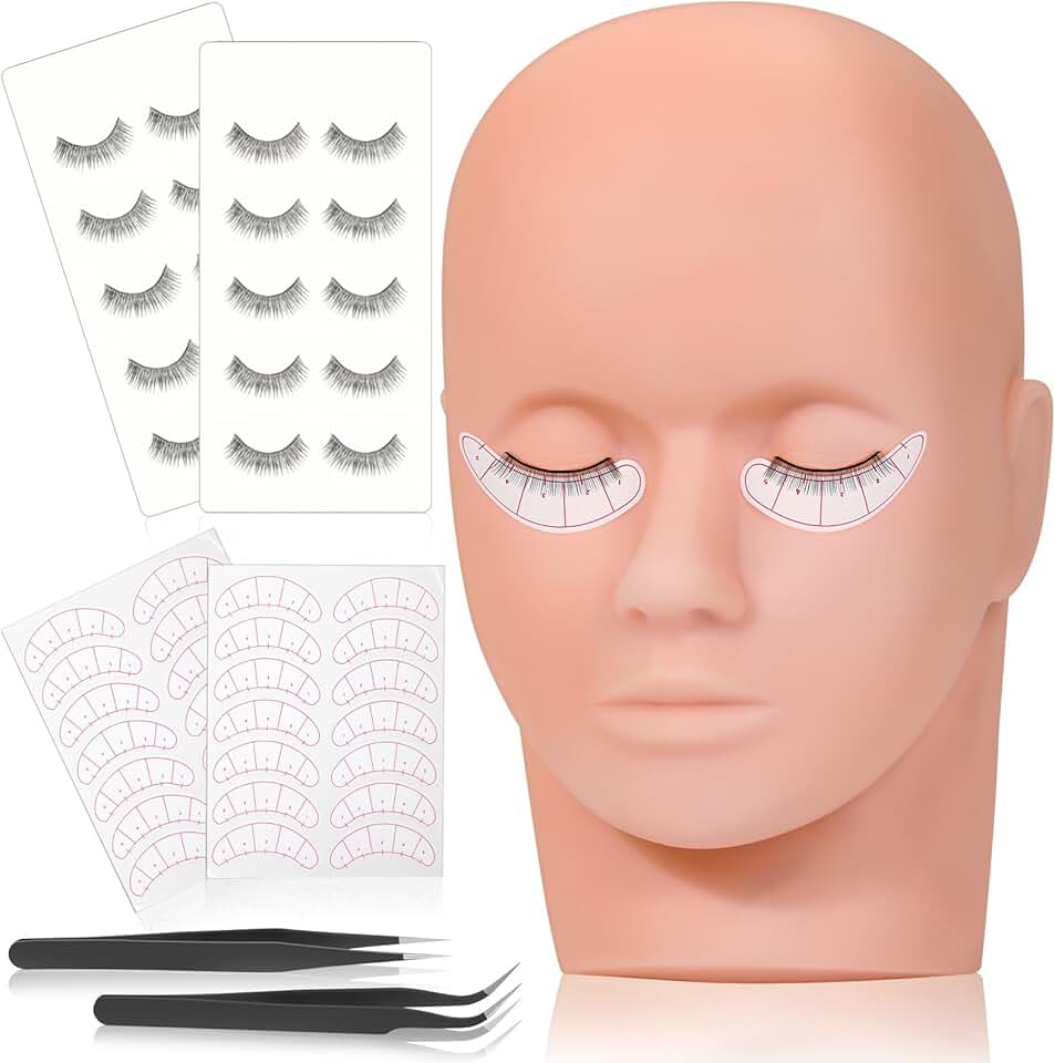 Lash Practice Mannequin Head for Beginners