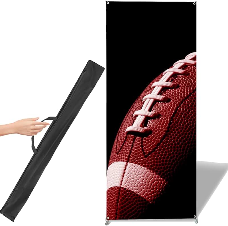 Premium 24x72 Inch Banner Stand with Carrying Bag