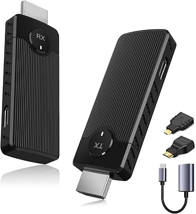 Wireless HDMI Transmitter and Receiver for 1080P Streaming