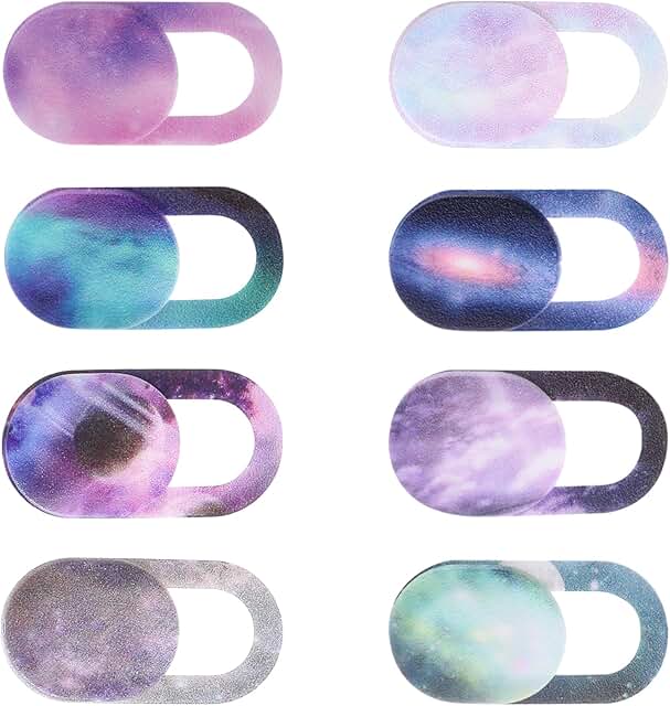 Starry Sky Laptop and Phone Camera Cover Set