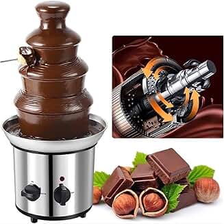 4-Tier Electric Chocolate and Cheese Fountain