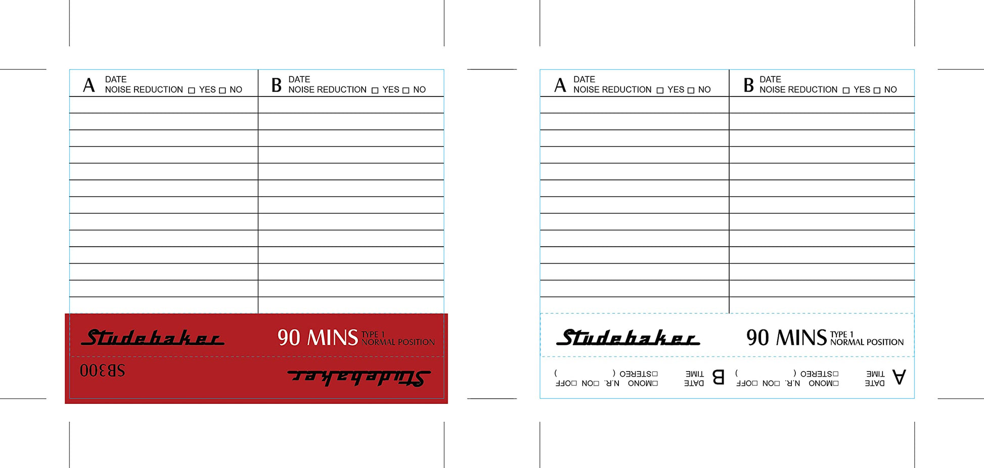 90 Minute Recording Time Blank Audio Cassettes (3-Pack)