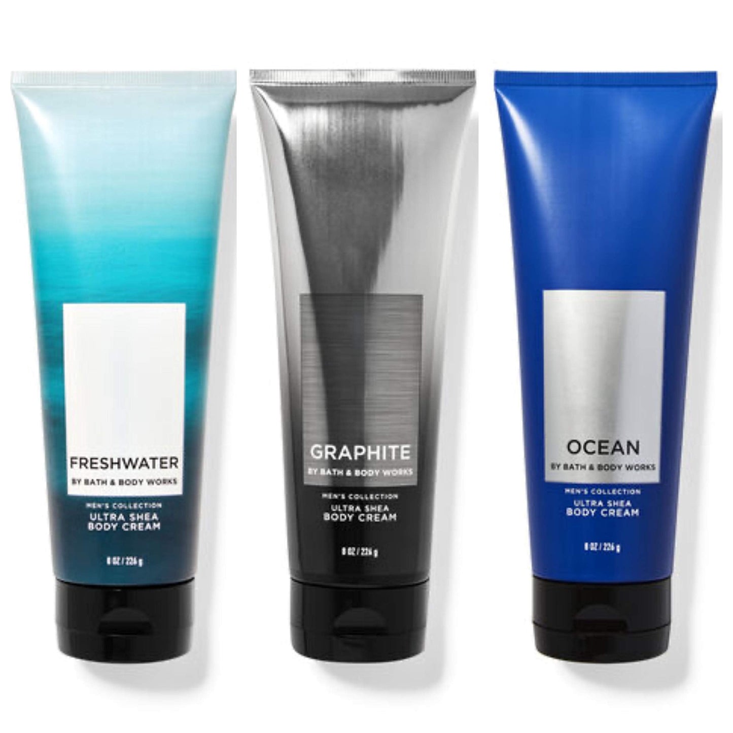 3 Pack Set  Freshwater, Graphite and Ocean Lotion set of 3))