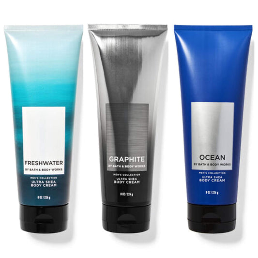 3 Pack Set  Freshwater, Graphite and Ocean Lotion set of 3))
