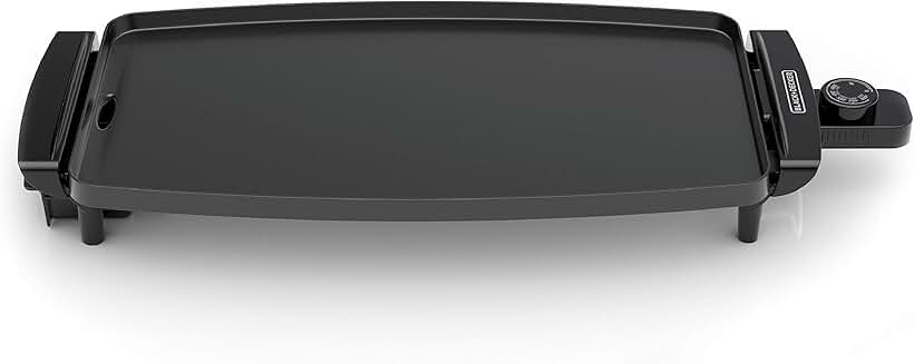 Electric Griddle with Removable Temperature Probe