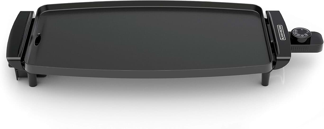 Electric Griddle with Removable Temperature Probe