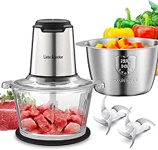 Electric Food and Meat Grinder with 2 Bowls