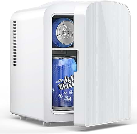 Small Portable Mini Fridge for Food and Drinks