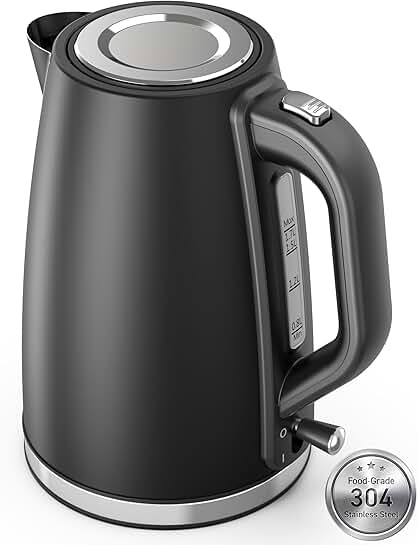 Stainless Steel Electric Water Kettle 1.7L