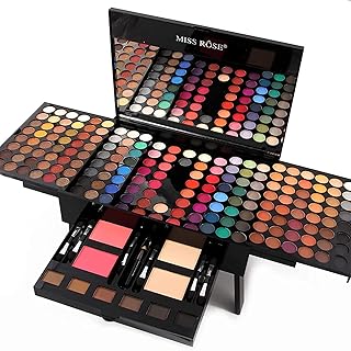 All-in-One 190-Color Makeup Set with Mirror