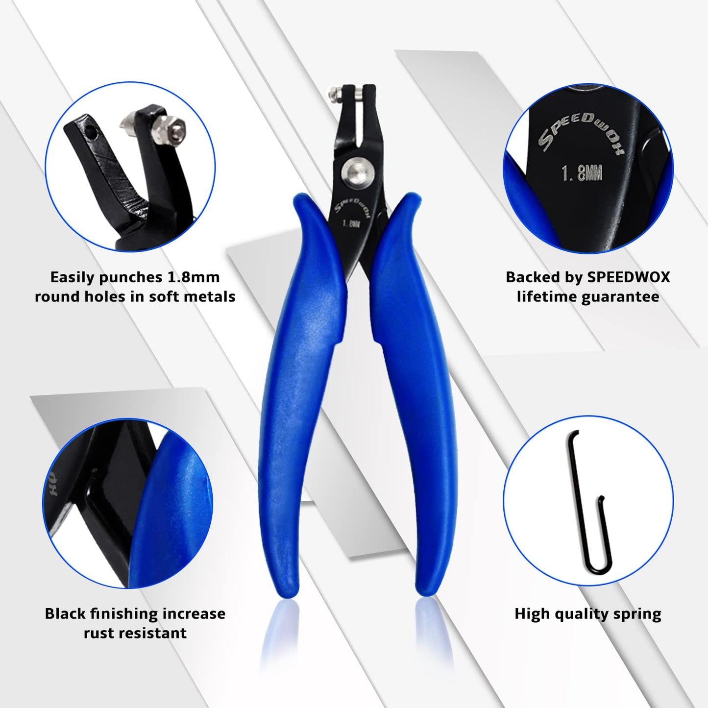 Jewelry Metal Hole Puncher Pliers for Soft Sheet Metal