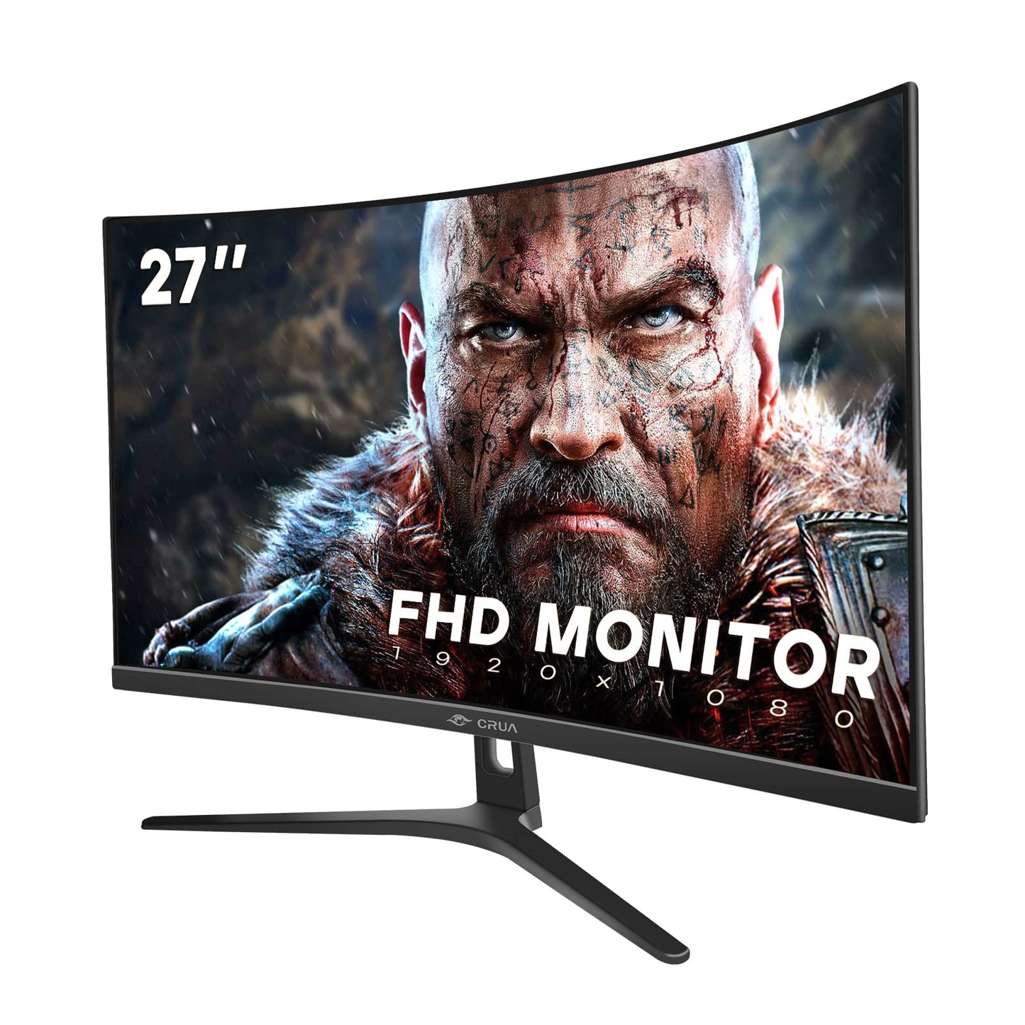 27" 144hz/165HZ Curved Gaming Monitor, Full HD 1080P 1800R Frameless Computer Monitor, 1ms GTG with FreeSync, Low Motion Blur, Eye Care, VESA, DisplayPort, HDMI, Black
