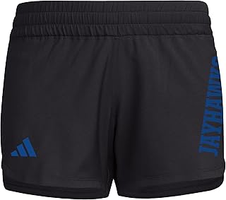 Women's woven Kansas training shorts, black/royal, X-small