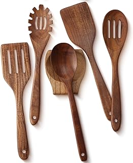 6-Piece Acacia Wooden Cooking Utensil Set
